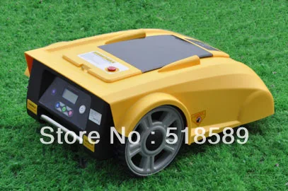 Goedkoop Robot robot gazon nieuwste funciton met kompas + lithium batterij + afstandsbediening + regen sensor Home Apparaten