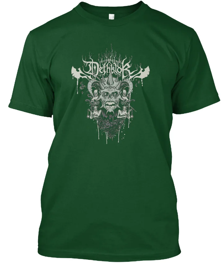 Metalocalypse Dethklok - popular Tagless Tee T-Shirtknitted comfortable fabric | Мужская одежда