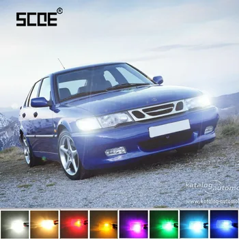 

For Saab 9-3 2/3/Cabriolet/Combi 2 SCOE 2 x Super Bright Front Parking Front Side Marker Light Bulb Lamp Car Styling
