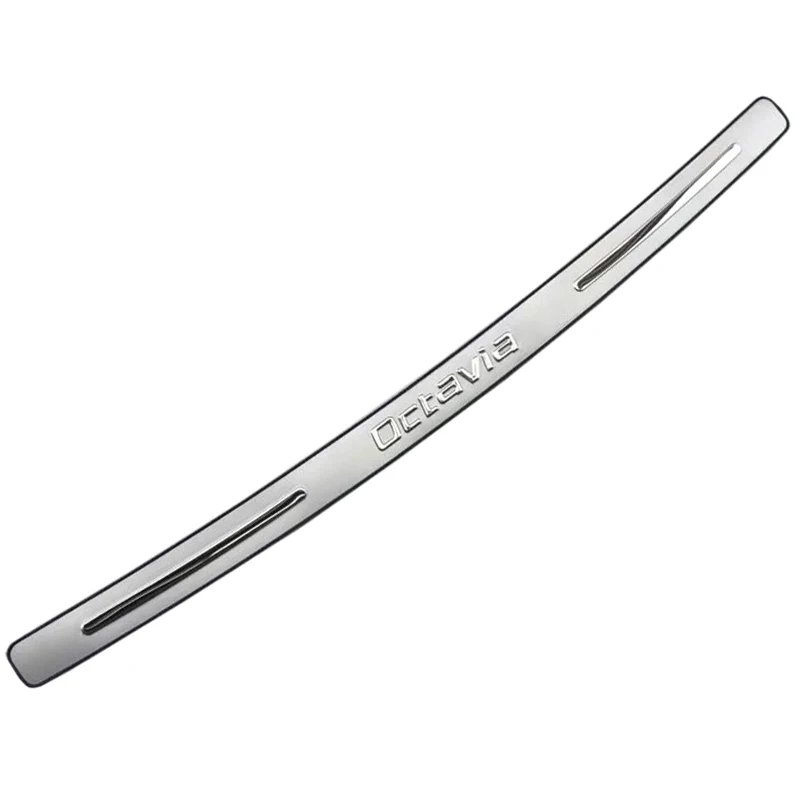 

High quality stainless steel rear windowsill panel,Rear bumper Protector Sill For Skoda Octavia 2007--2014