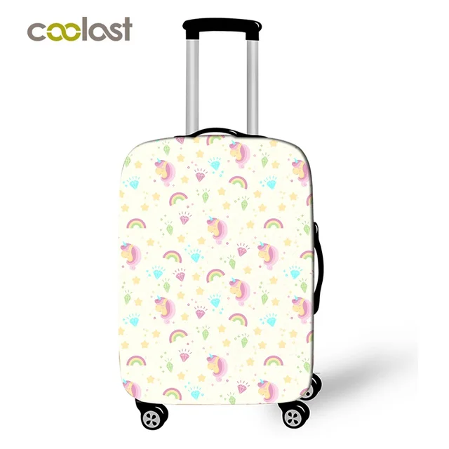 unicorn 4 wheel suitcase