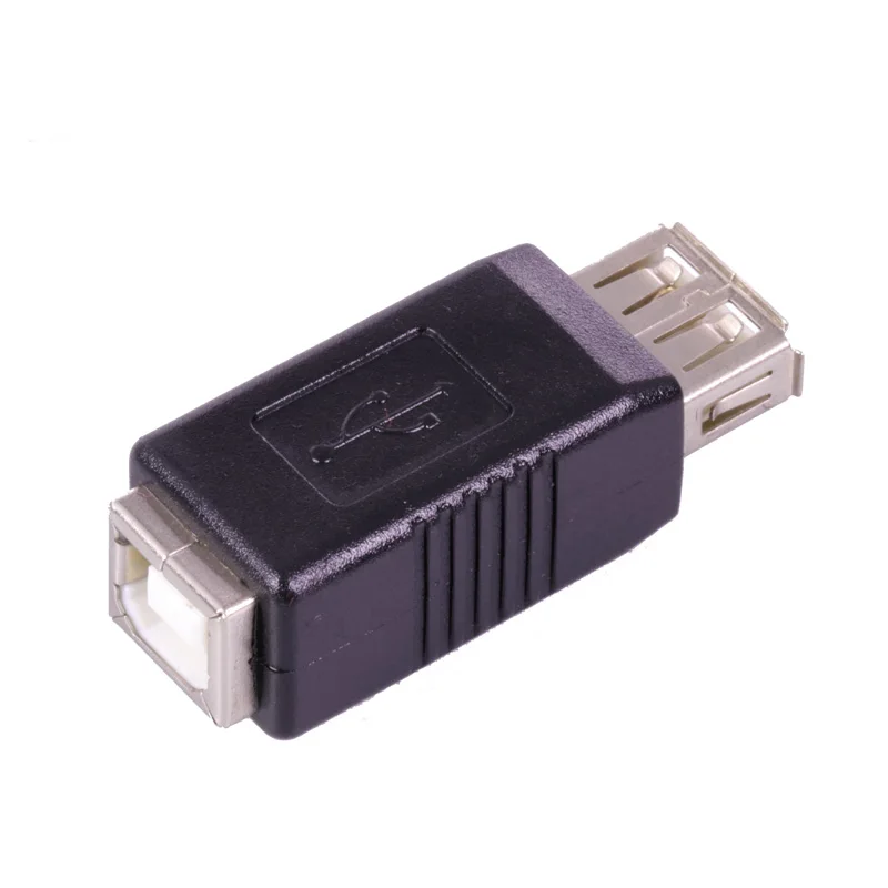 USB AF-BF коннектор USB A гнездовой разъем в B гнездовой разъем 2,0 адаптер AF/BF USB конвертер для устройств компьютерного принтера