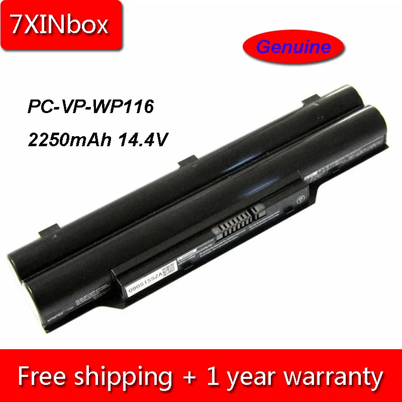 7XINbox 2250 мАч 14 4 В натуральная PC-VP-WP116 OP-570-76992 Аккумулятор для ноутбука NEC PC-LE150C2 PC-LE150D1