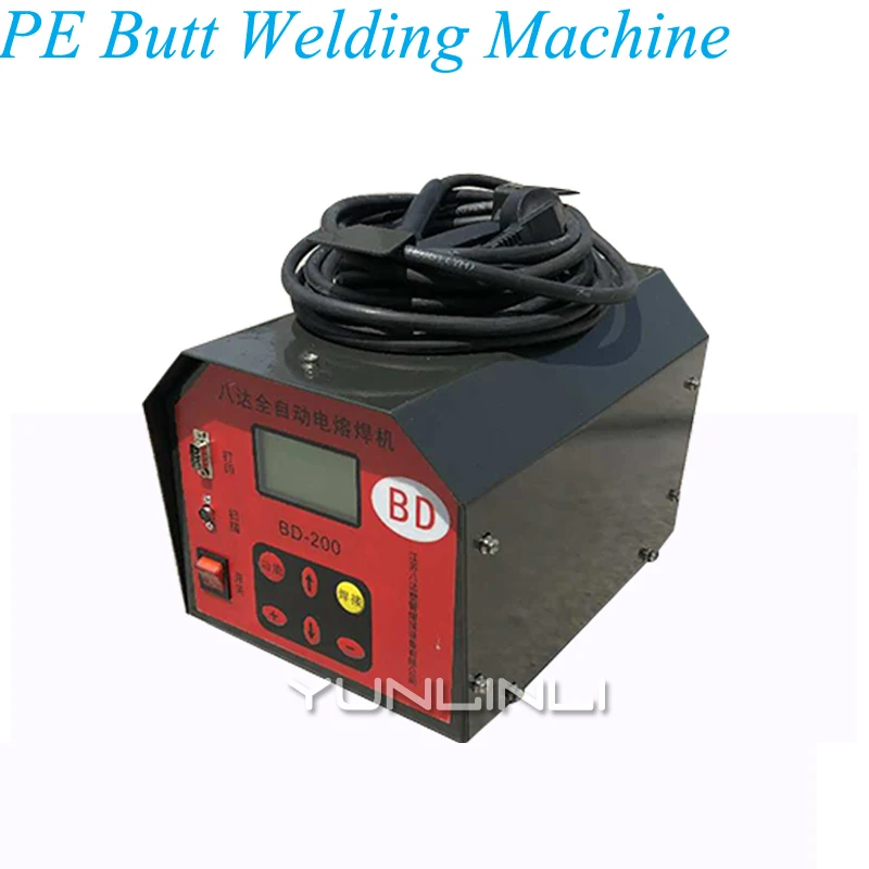 

Electric PE Butt Welding Machine 220V Gas Pipeline Automatic Welding Machine Steel Mesh Skeleton Tube Hot Melt Machine BD-200