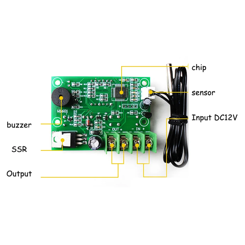 

XH-W1601Hot sale factory Price digital temperature thermostat egg incubator controller for humidity and temperature controlling