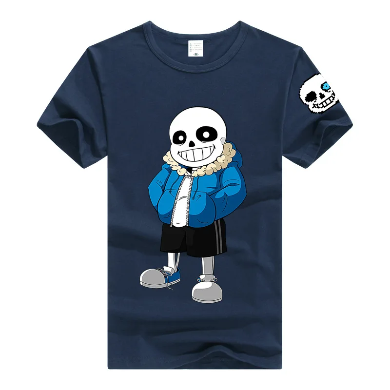 

Undertale T Shirt Men Women Tshirt Game Clothing Cotton T-Shirt Tee Sans Papyrus Cartoon
