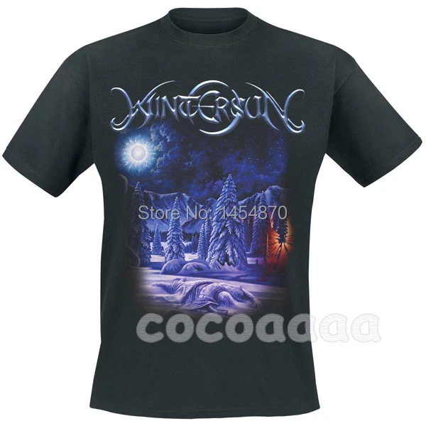 10 видов уличной одежды Wintersun Rock брендовая рубашка 3D Высокое Качество camiseta череп