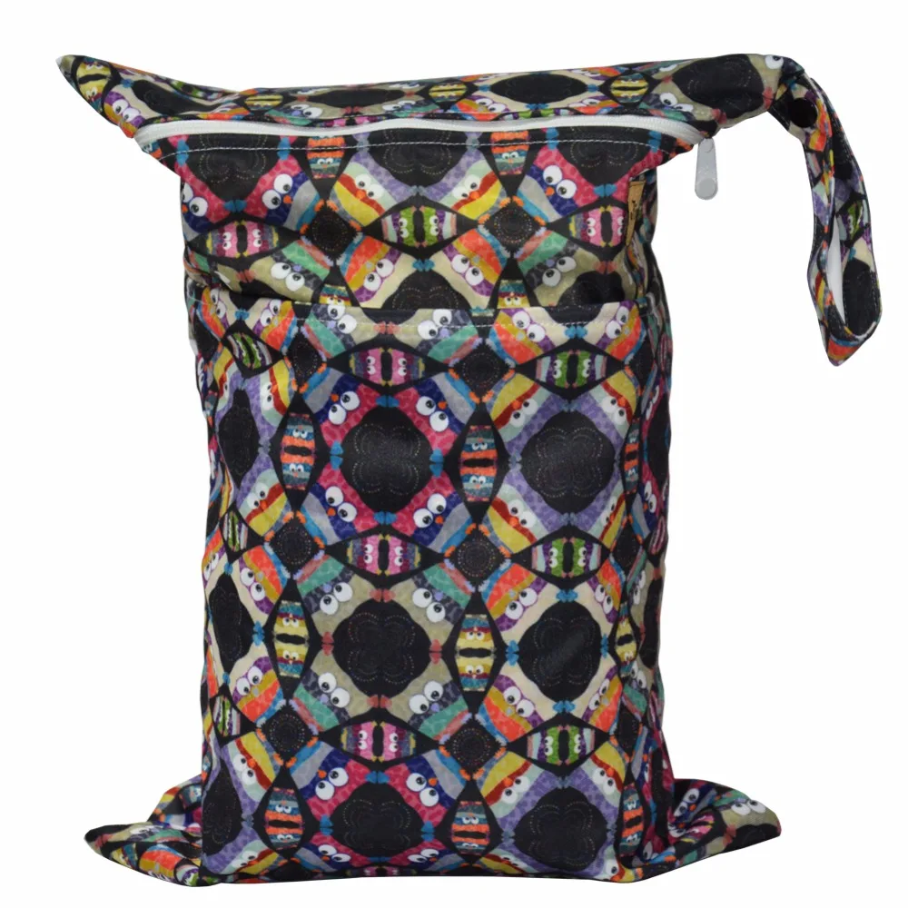 Beli Night Owl Purrrrfect O.N.E. popok Reusable (Couche Lavable + Berenang Tas Popok + Basah)