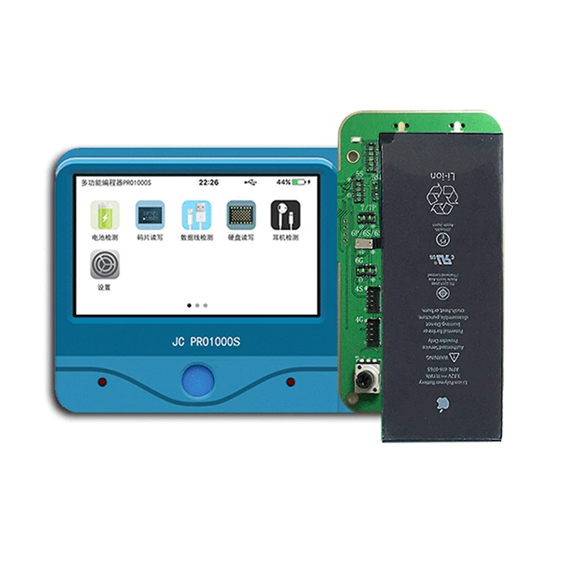 

JC PRO1000S Battery Tester Battery Healthy Test Tool For iPhone 5 5S SE 6 6P 6S 6P 7 7P 8 8P X