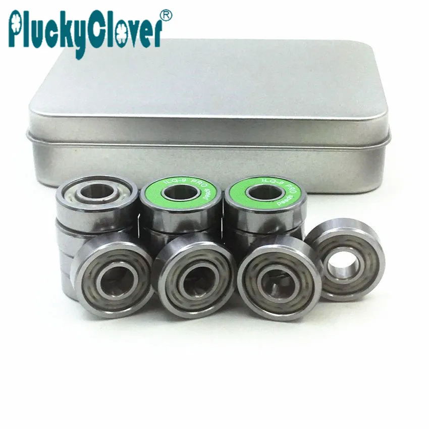 16 шт./компл. Pro ILQ 9 8 мм подшипник 608 rs Slalom Seba роликовые коньки FSK скейтборд скутер