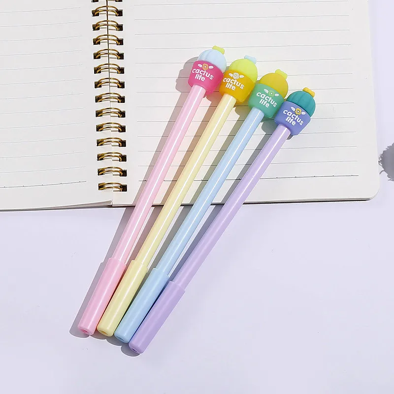 

Hot Sale Creative Cartoon Cake 0.38 mm Gel Pen School Office Supplies Black Ink Stationery Writing Pen Free Shipping
