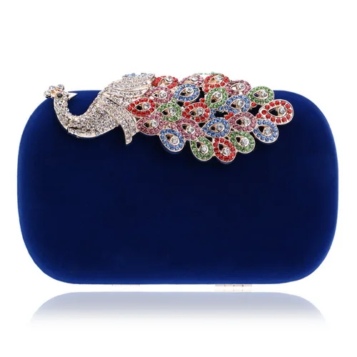 YM1022blue Sekusa вечерние клатчи Корона Стразы вечерние сумки кошелек сумка для свадьбы бриллианты леди кошелек мини Вечерние сумки - Цвет: YM1022blue