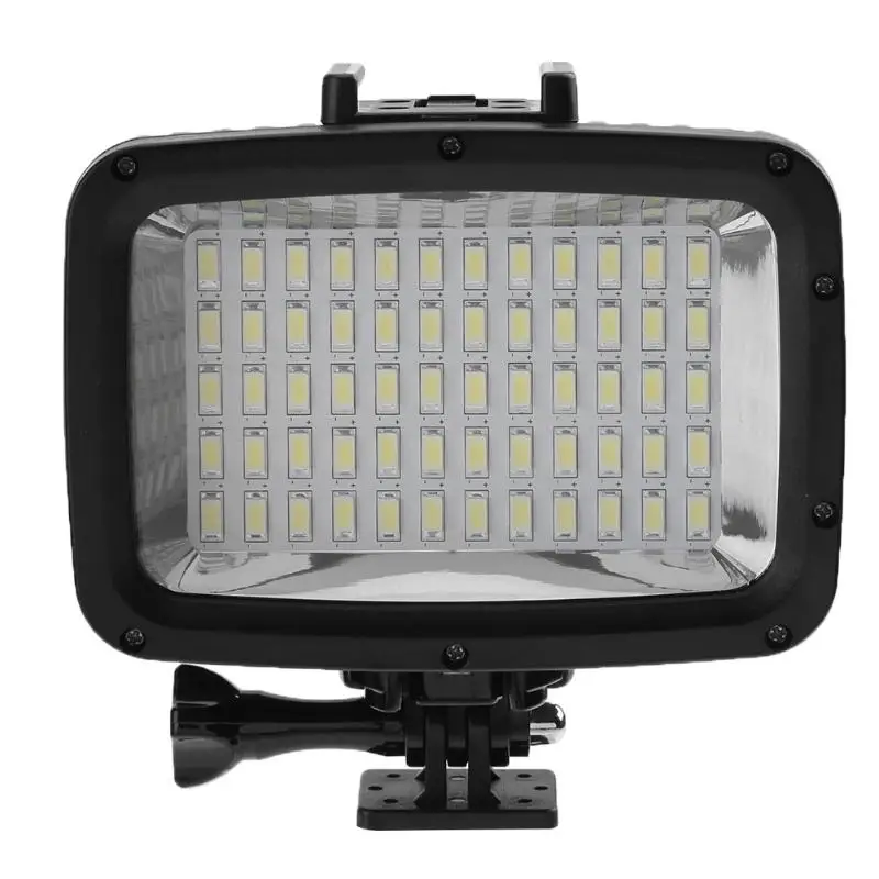 

Alloyseed Universal Professional Fill In Light Supplement Light Waterproof Diving 60 LED 12W Fill Lamp for Action Camera