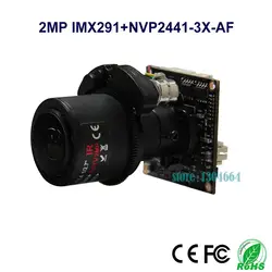 HD 2MP/Sony imx291 P 1080 Автофокус моторизованный зум мм 2,8-12 мм объектив 4 in1 модуль AHD/TVI/CVI/CVBS CCTV камера доска бесплатная доставка