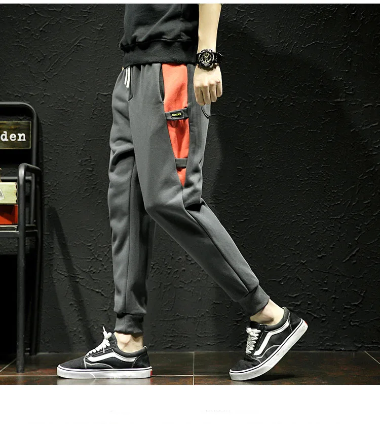 New Fashion Tracksuit Bottoms Mens Casual Sweatpants Mens Striped Fitness Workout Pants jogger hombre tactical pants Size M-5XL