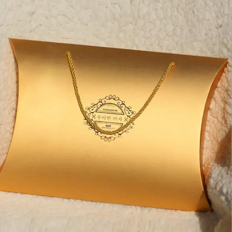 Портативный Пользовательский лого волос комплект упаковки золотые парики упаковка подарочная коробка
