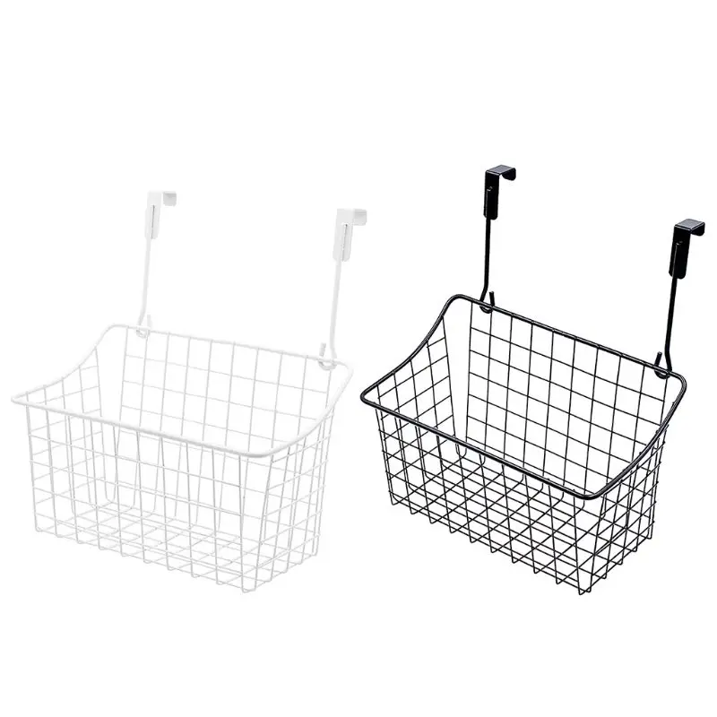 Carbon Steel Hanging Basket Bathroom Storage Shelf Shampoo Organizer Kitchen Use