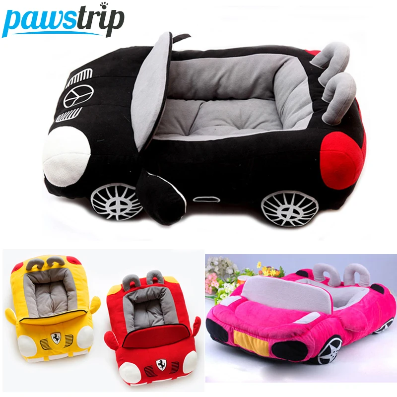 Image Cool Unique Dog Car Beds Detachable PP Cotton Padded Small Dog House Waterproof Bottom Puppy chihuahua Sofa Bed