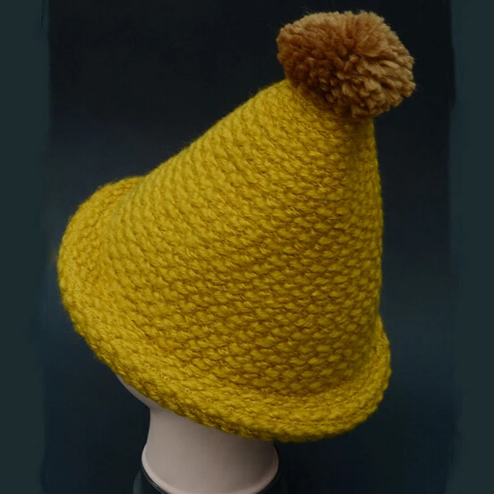 

The new South Korea 2014 candy color pointed witch wool hat