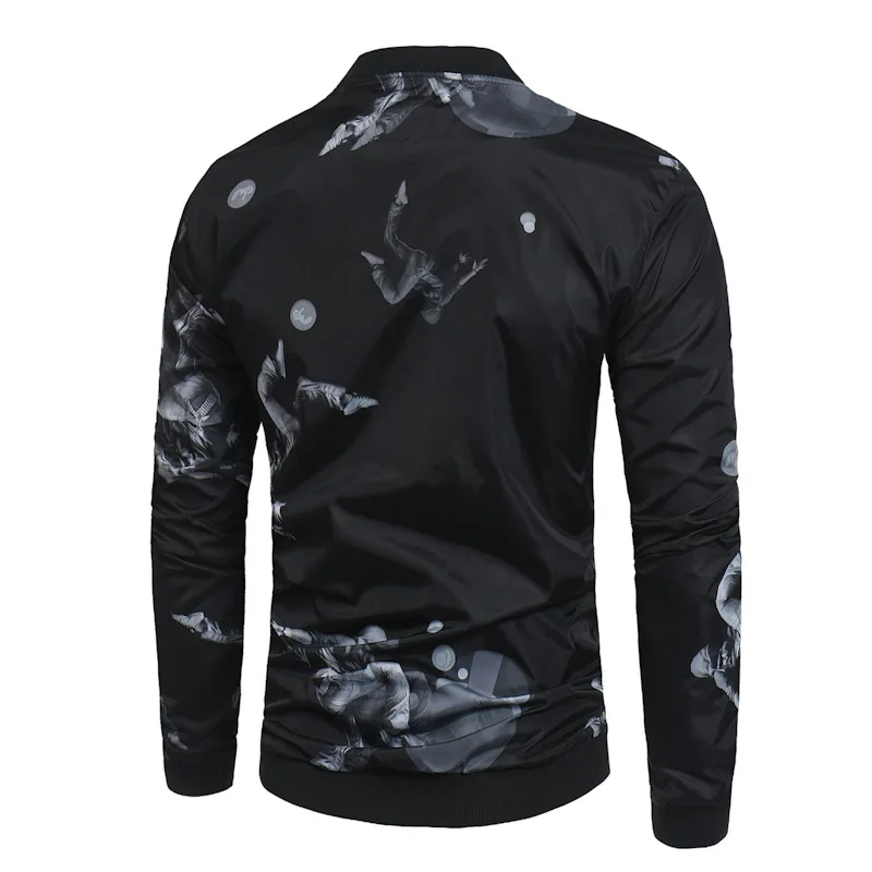 Men 3D Printing Jacket Character Printed Autumn Casual Male Outwear Bomber Jacket for Male Streetwear Slim Fit Coat Winter Men 3D Printing Jacket Character Printed Autumn Casual Male Outwear Bomber Jacket for Male Streetwear Slim Fit Coat Winter