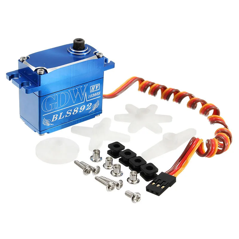 GDW 892 895 26 кг бесщеточный цифровой замок Swashplate задний сервопривод для 550 SAB 700 RC