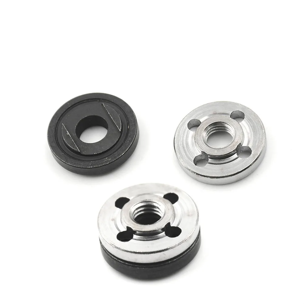 1 Pair Metal Angle Grinder Replacement Part Inner Outer Flange Set