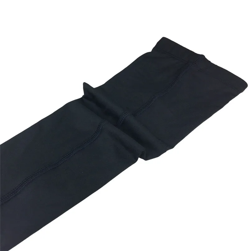 New Men Sport Arm Warmers Skin Arm Sleeve Cooling Cover Sun protective Stretch Basketball cycling Armband Warmers #3d28 (2)