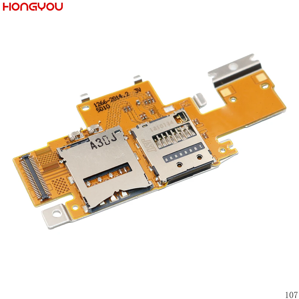 

For Sony Xperia Tablet Z SGP311 SGP312 SGP321 SIM Card Reader Holder Tray Slot Flex Cable