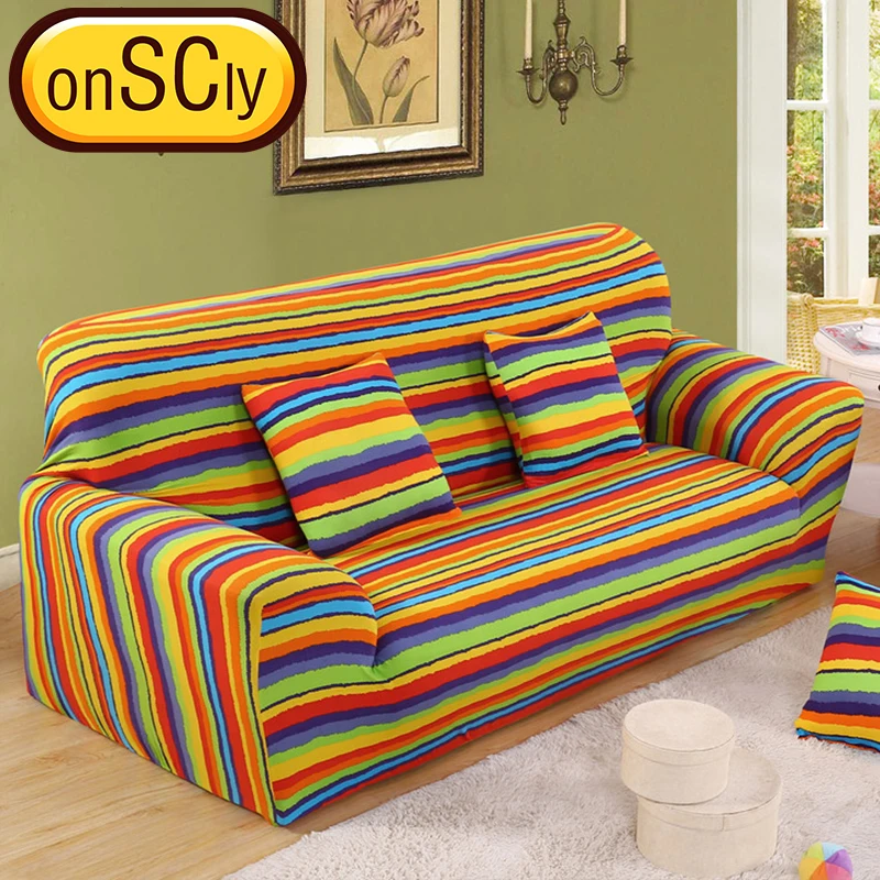 Rainbow Pelindung Sofa Cover Sofa Sarung Furniture Sofa Cover untuk