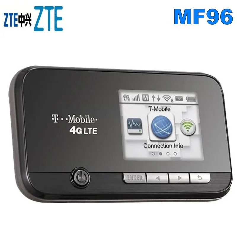 Оригинальный разблокированный мобильный Wi-Fi роутер ZTE MF96 3G 4G LTE AWS/1900MHz | Компьютеры