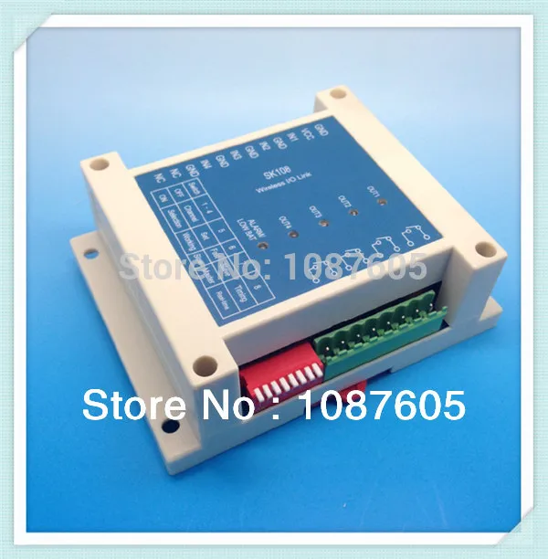 2pcs/lot Long range 3Km 4 relays 433mhz wireless
