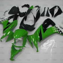 Ninja ZX 10r 2008-2010 набор для всего тела ZX-10r 2008 тела Наборы Ninja ZX 10r 08 09 зеленый черный красно-белый обтекатель