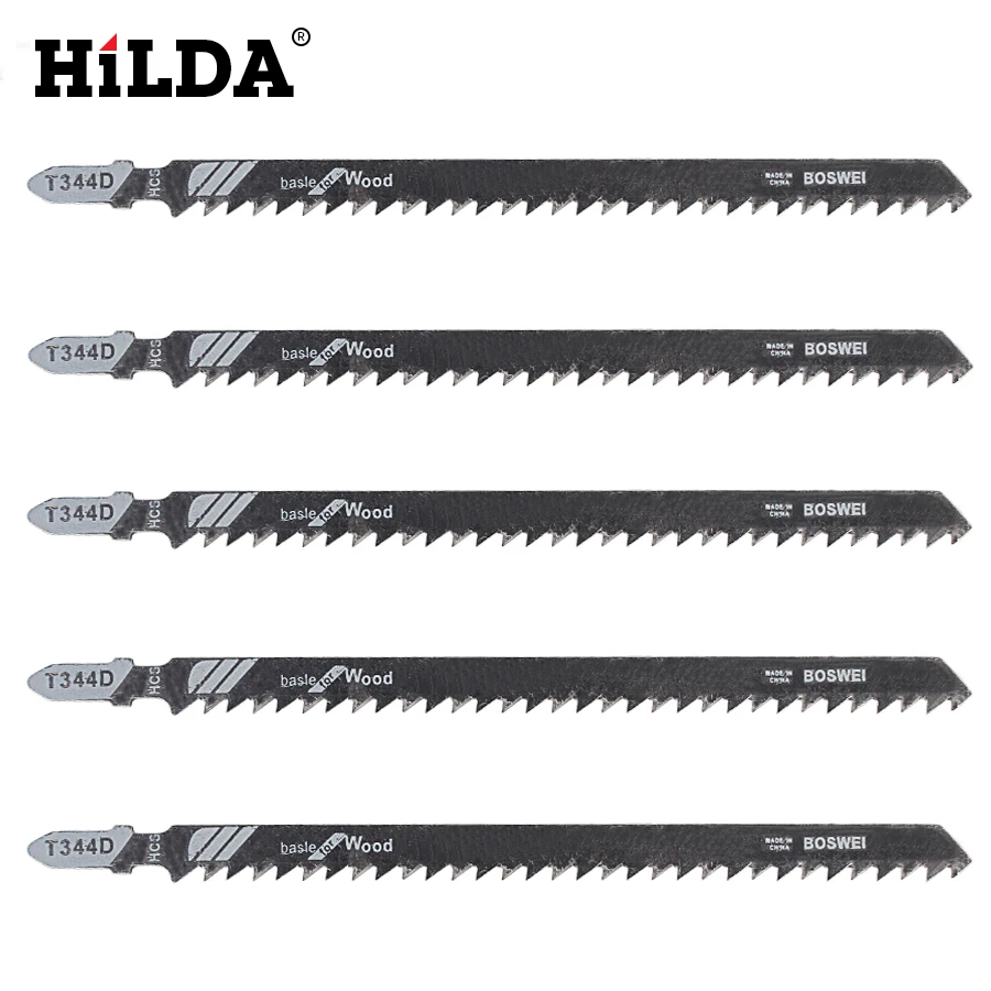 HILDA 5PCS 152mm T344D Clean Cutting For Wood PVC Fibreboard