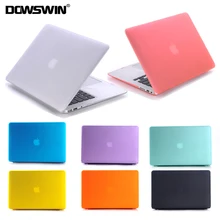 Чехол для ноутбука MacBook Air 13 Pro retina 12 13 15 чехол Pro 13 15 с сенсорной панелью матовый чехол для Macbook жесткий чехол