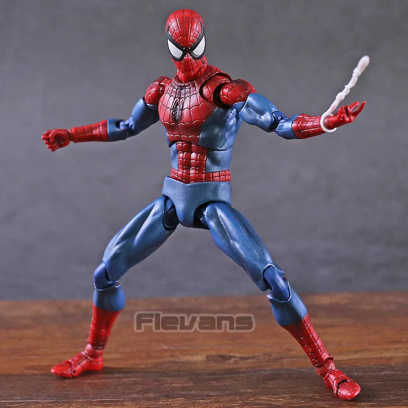 

MAFEX No.075 Spiderman Comic Ver. The Amazing Spider Man PVC Action Figure Collectible Model Toy