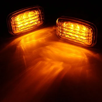 

2Pcs Car Side Marker Light Led Turn Signal Light For Toyota Land Cruiser 70 80 100