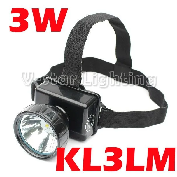 EMS Free Shipping!! 3W 3000mAh 150 lumens LED Headlamp for Camping