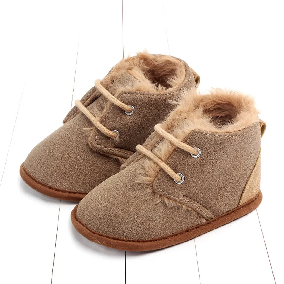 Baby Girls Boys Winter Keep Warm Shoes First Walkers Sneakers