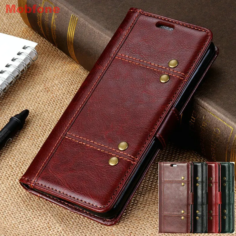 

Luxury PU Leather Case For Huawei P Smart Z 2019 6.59inch Vintage Wallet Fundas Book Flip Stand Cover On For P Smart Z Cases