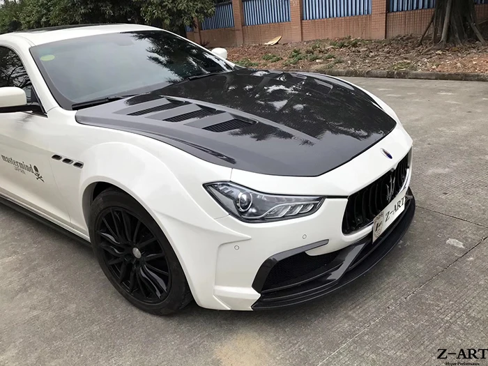 Z ART широкоугольный комплект для Maserati ghiдоступ 2014 2017 тюнинга корпуса бесплатная