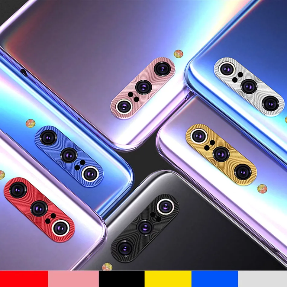 Металлический протектор объектива камеры для Xiaomi Mi 9 9T 8 SE 6X A2 алюминиевый