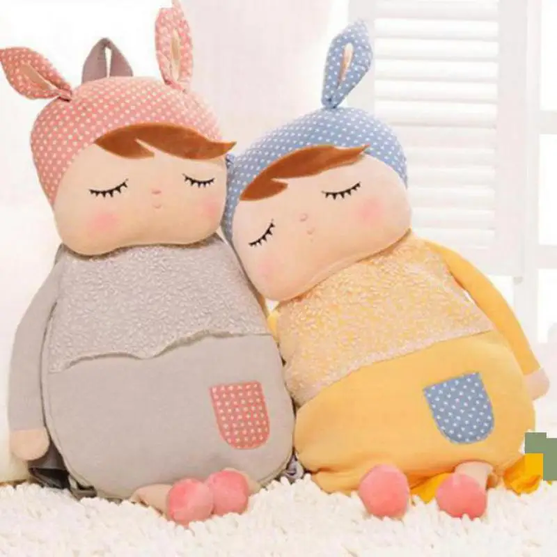 Best 1pc Children Shoulder Bag For Kindergarten Rabbit Kid Panda Aiboduo Plush Backpacks Kids Baby Bags Animals Cartoon Doll Toy