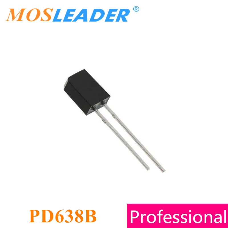 Mosleader PD638B 500 шт. 5 2x2 7x7 6 PD638 черный кремниевый PIN фотодиодный Китайский Высокое