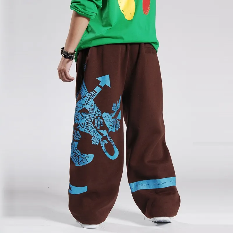 Модные мужские Штаны для бега с принтом, дизайнерские мужские мешковатые штаны для бега в стиле хип-хоп, мужские спортивные брюки, Pantalon Homme B85