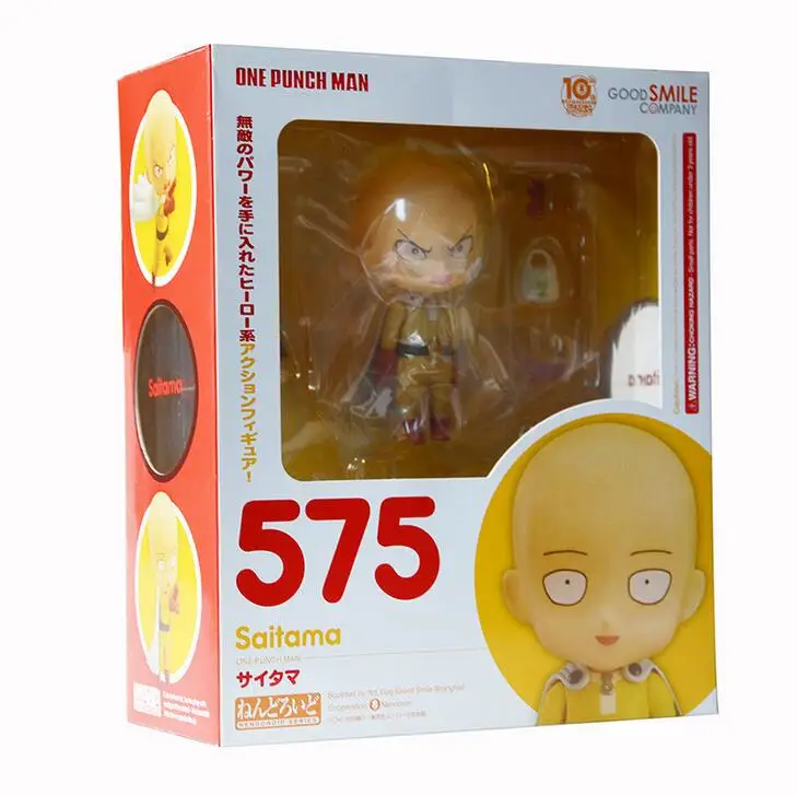 

Saitama One Punch Man Figma 575# PVC Action Figure Collectible Model Boy Girl Birthday Birthday Gift 14cm