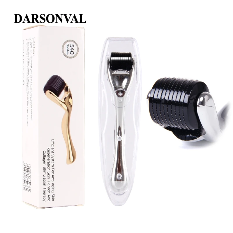 DARSONVAL DRS 540 микро игольчатый роллер для кожи титана mezoroller машина с микроиглой для ухода за кожей и ухода за телом