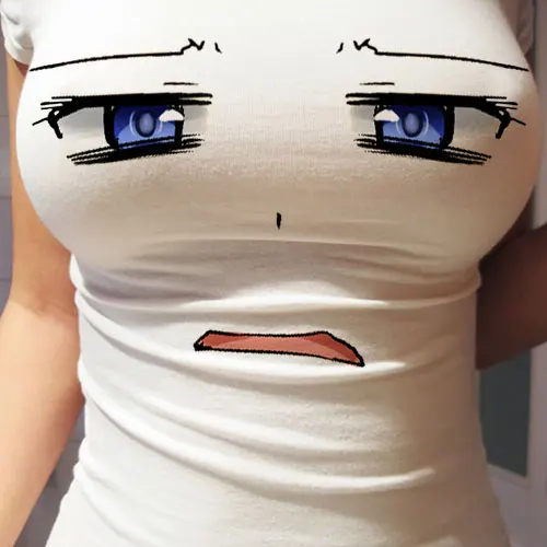 tight shirt anime