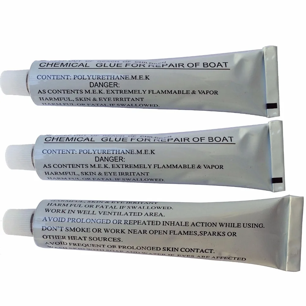 3 X 20g Tubes of Inflatable Boat Repair Pvc Gluein Life Buoy from Sports & Entertainment on