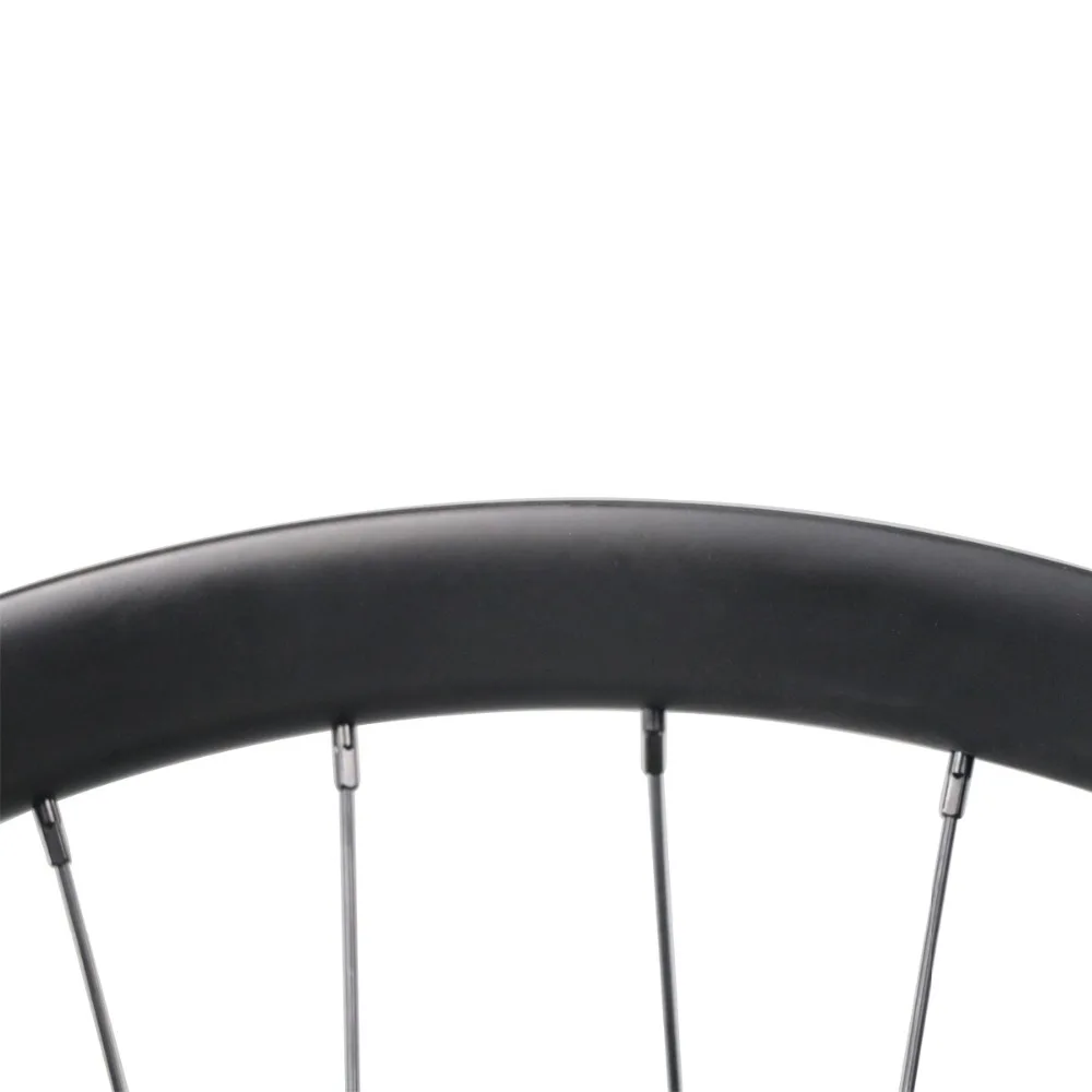 Discount ICAN carbon T700 27.5er 40 width MTB wheelset 148X12 boost UD matte 32H/32H Clincher Hookless Ready All mountain wheels 7