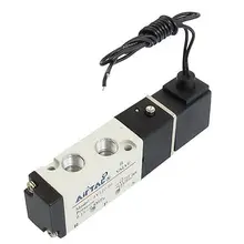 4V110-06 DC 24 V 1/" PT 2 положения 5 способ воздушные СОЛЕНОИДНЫЕ клапан